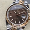 Rolex Date Just 126331 Chocolate Brown Dial