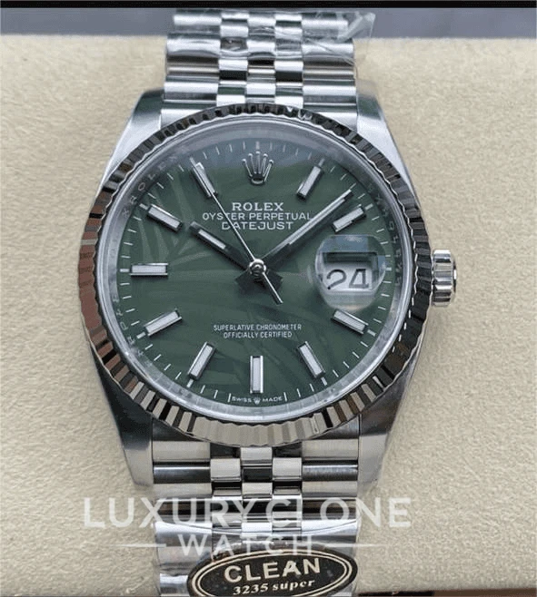 Rolex Datejust 36 126234 Mint Green Dial