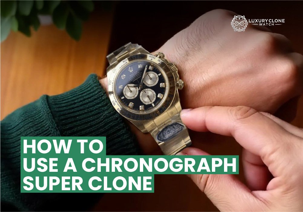 How to use a chronograph watch