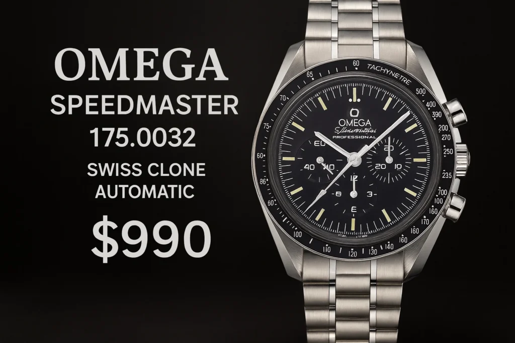 Omega Speedmaster 175.0032 Super Clone Under $1000