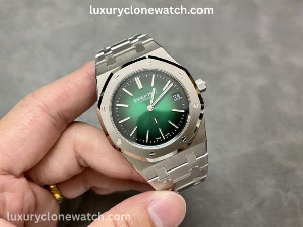Luxury Clone Watch - Audemars Piguet Audemars Piguet Royal Oak Jumbo Green Dial 16202P Super Clone