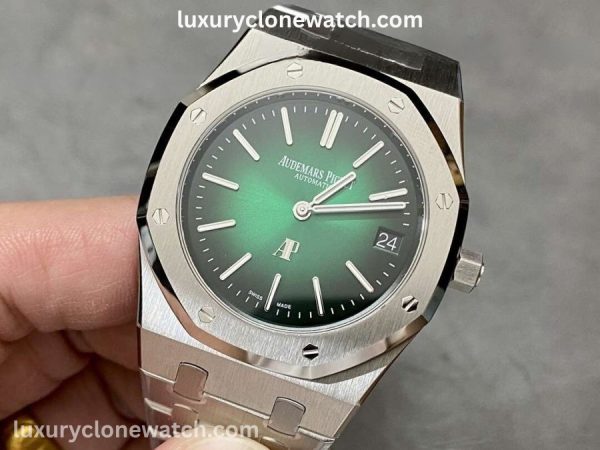 Luxury Clone Watch - Audemars Piguet Audemars Piguet Royal Oak Jumbo Green Dial 16202P Super Clone