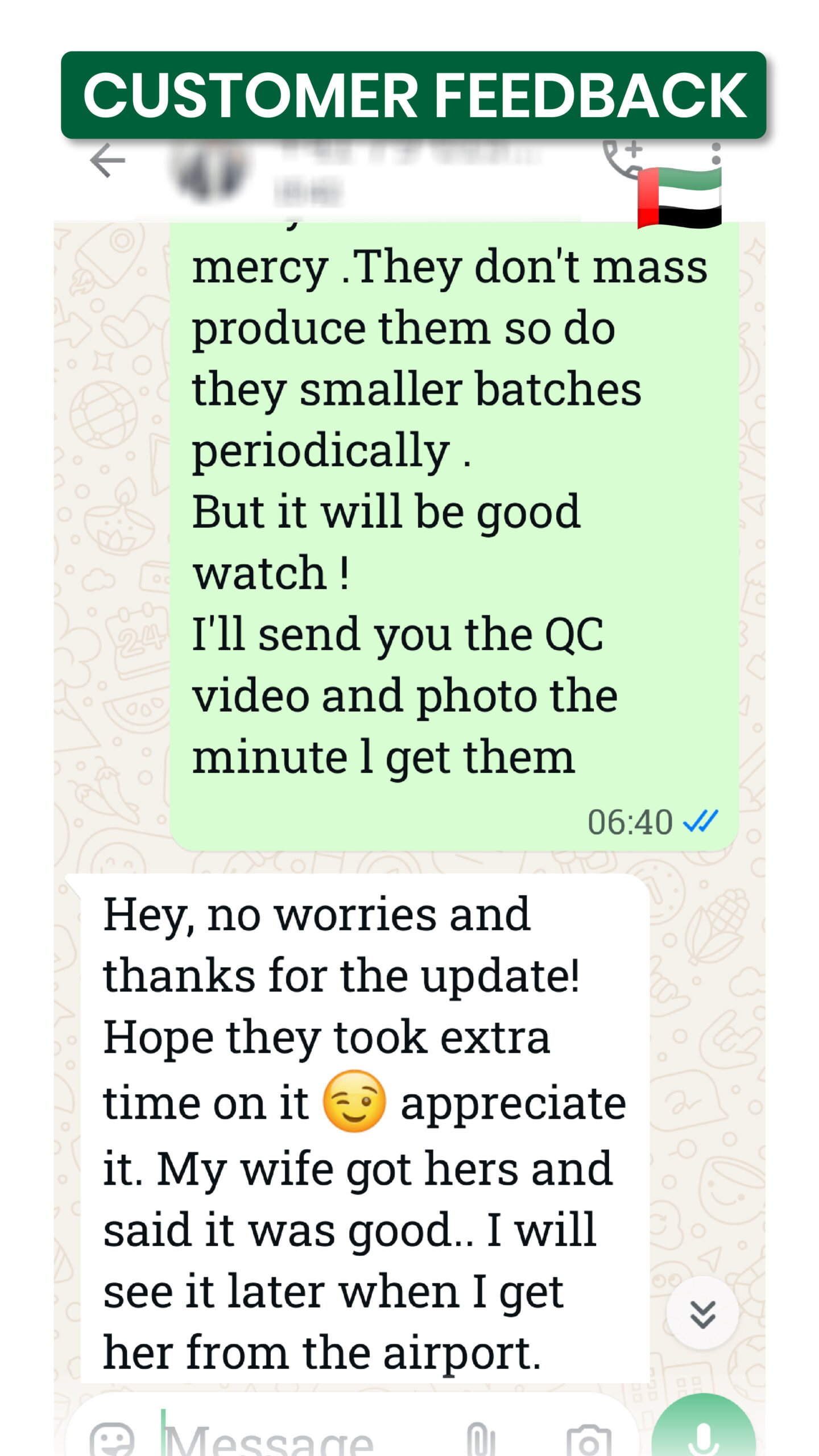 luxury clone watch feedback