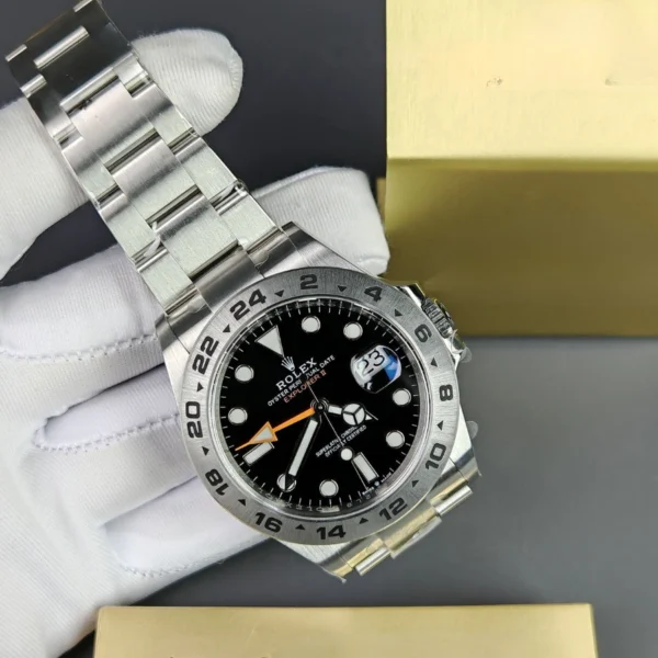 Rolex 11 Oyster Perpetual Explore II Black m226570-0002 Super Clone