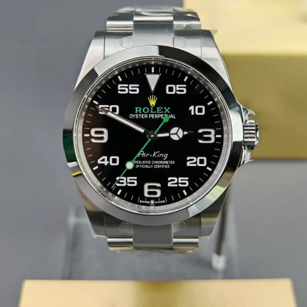 Rolex Air king Black Dial M126900-0001 Super Clone