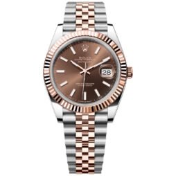 Rolex Date Just 126331 Chocolate Brown Dial Super Clone