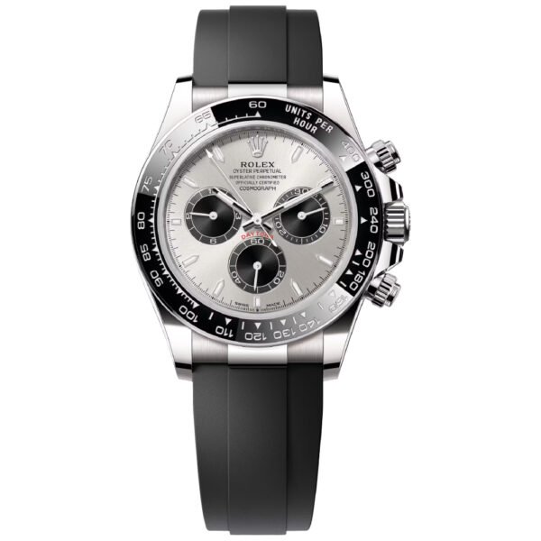 Rolex Daytona White Gold Oysterflex 126519LN Super Clone