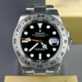 Rolex Super Clone Watches Oyster Perpetual Explore II Black Dial m226570-0002