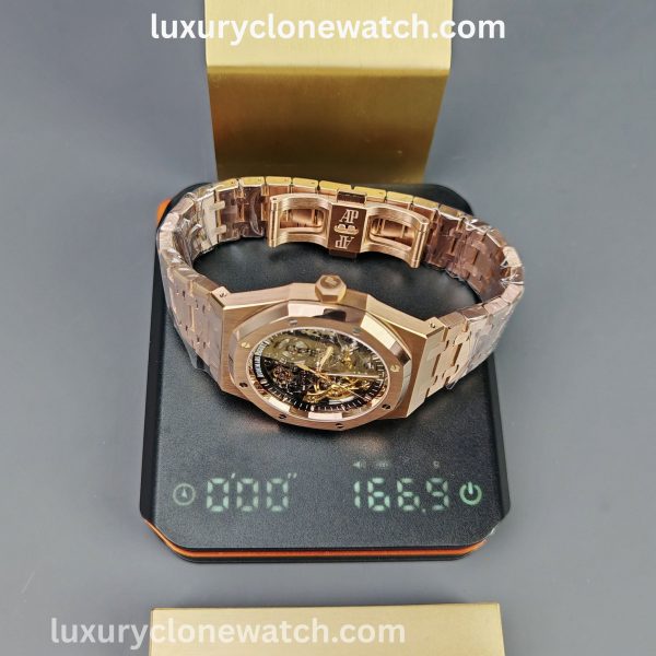 Luxury Clone Watch - Audemars Piguet Royal-Oak-Double-Balance-Wheel-Open-worked-Super-Clone