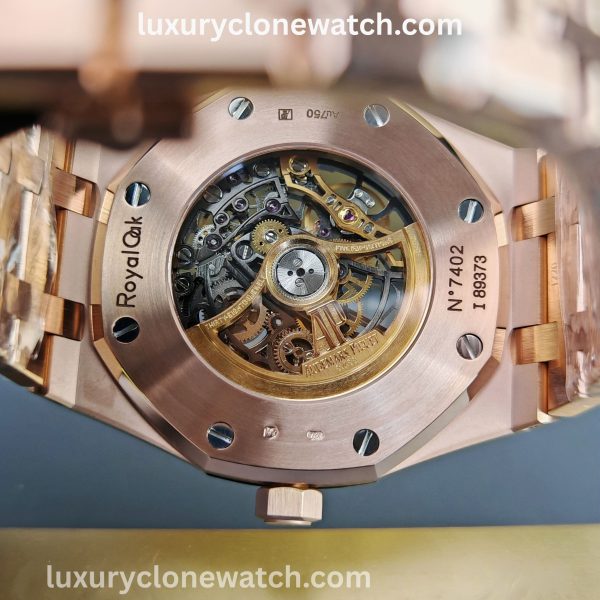 Luxury Clone Watch - Audemars Piguet Royal-Oak-Double-Balance-Wheel-Open-worked-Super-Clone