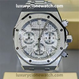 Audemars Piguet Super Clone Watches 1:1 Royal Oak White Dial 26240 Selfwinding Chronograph