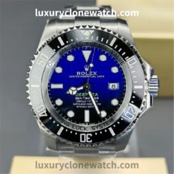 Rolex Super Clone Watches 1:1 Deepsea Sea Dweller Gradient Blue Dial m126660-0002 3235 Movement