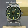 Rolex Super Clone Watches 11 Milgauss Black Dial M116400GV-0001 3131 Movement