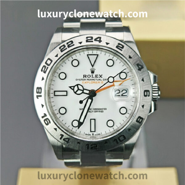 Explore-II - Luxury Clone Watch Rolex-Super-Clone-Watches-11-Oyster-Perpetual-Explore-II-M226570-White-Dial-3285-Movement